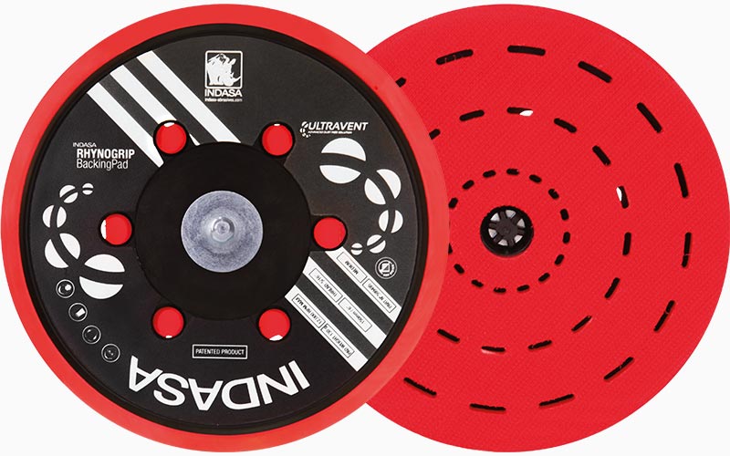 Rhynogrip Backing Pad 150 mm ULTRAVENT Low Profile INDASA